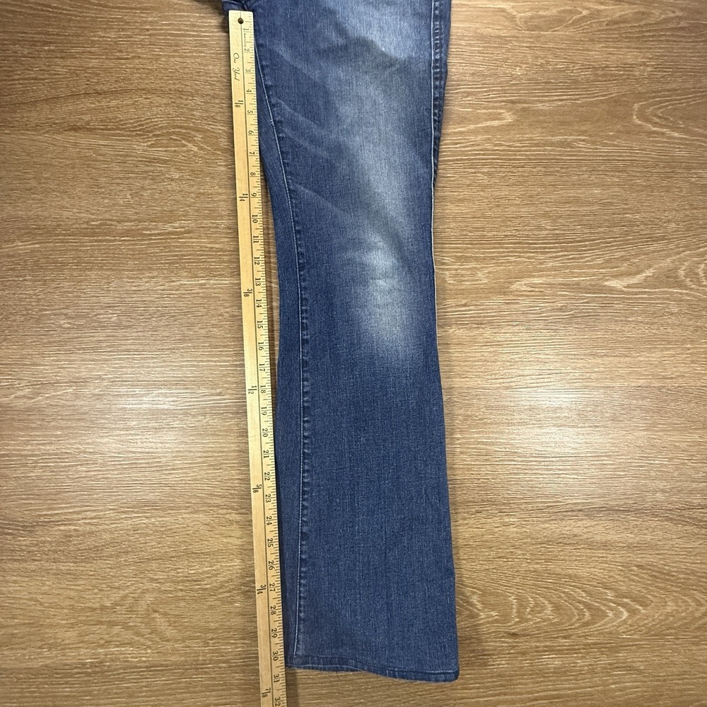 7 For All Mankind Women's High Waist Vintage Bootcut Jeans Size 28 Dark Wash - Picture 10 of 13